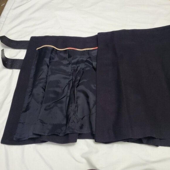 Authentic Burberry Wrap Wool Skirt - Picture 7 of 10